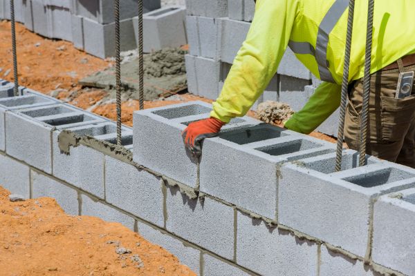 Concrete Blocks Installation in Woodbridge