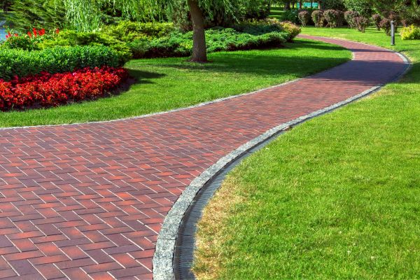 Brick Walkway Installation in Woodbridge